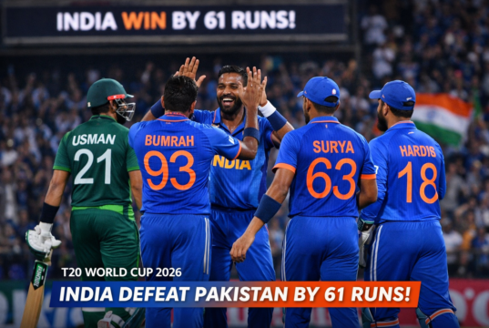 India Dominates Big Night Against Pakistan as Bowlers Seal Emphatic T20 World Cup Win