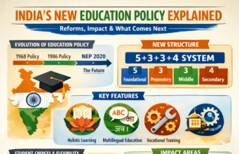 India’s New Education Policy Explained — A Deep Dive into Reforms, Impact, and What Comes Next India’s New Education Policy Explained