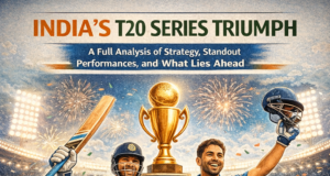 India’s T20 Series Triumph — A Full Analysis of Strategy, Standout Performances, and What Lies Ahead