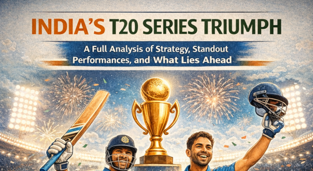 India’s T20 Series Triumph — A Full Analysis of Strategy, Standout Performances, and What Lies Ahead